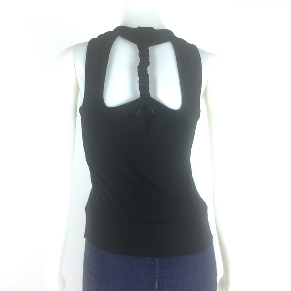 George Stretch Women's Sz SX (0/2) Black Tank Top - Picture 3 of 5